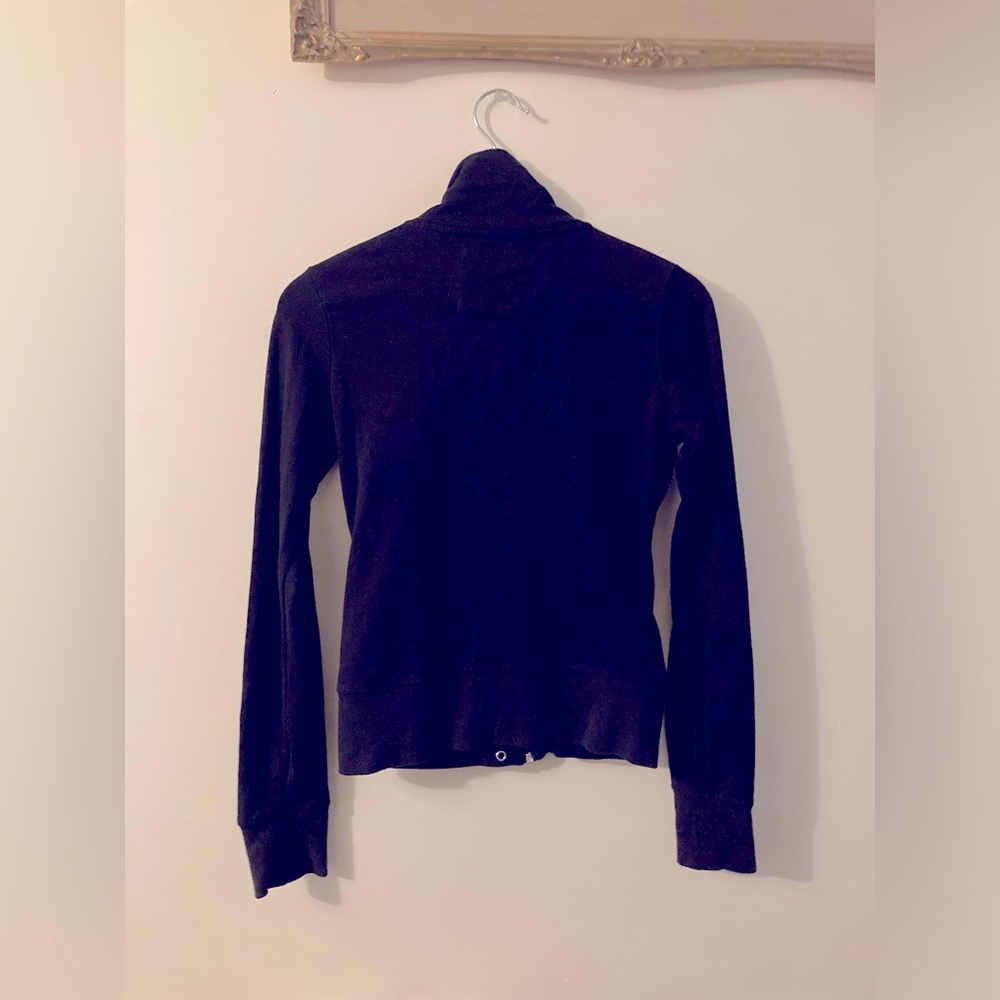 Streetwear Society Vintage Y2K Black Fitted Zip-Up Women’s Size Medium - Picture 3 of 6